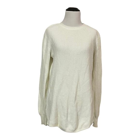 Unif X Urban Outfitters Pullover Waffle Knit Sweater - Cream - Small - Picture 5 of 16